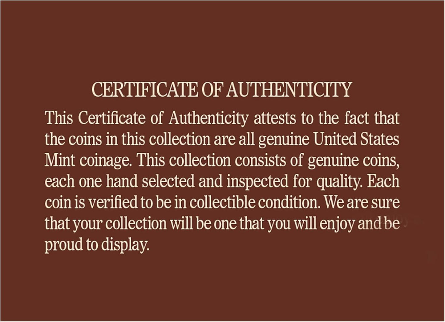 American Coin Treasures 1800's Rare Penny and Nickel Genuine United States Coin Collection in Sonically Sealed Acrylic