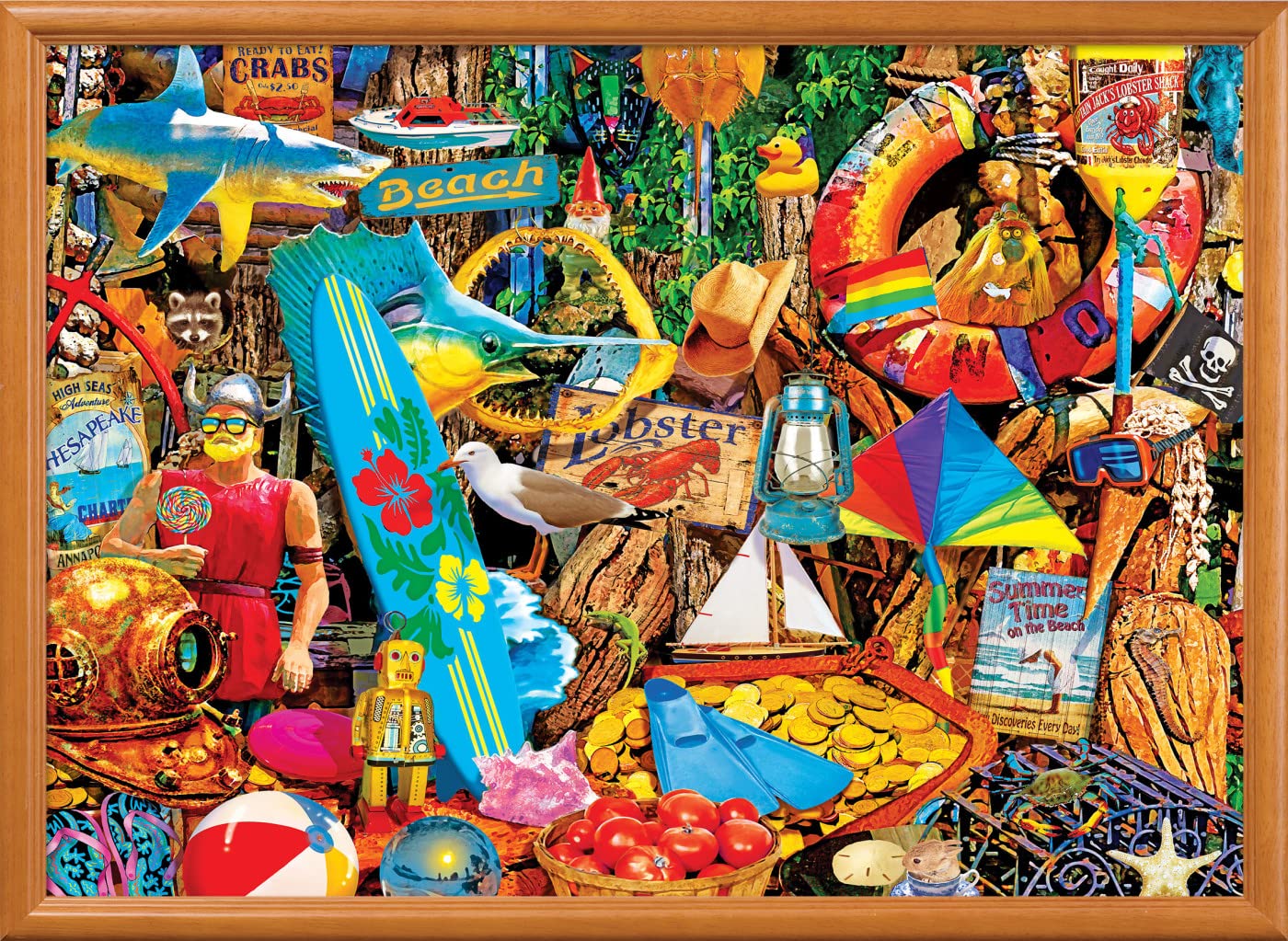 MasterPieces - 1000 Piece Jigsaw Puzzle, Antiques and Collectibles, Fun for Adults, Family, Kids, Non-Glare Finish, 19.25" x 26.75"