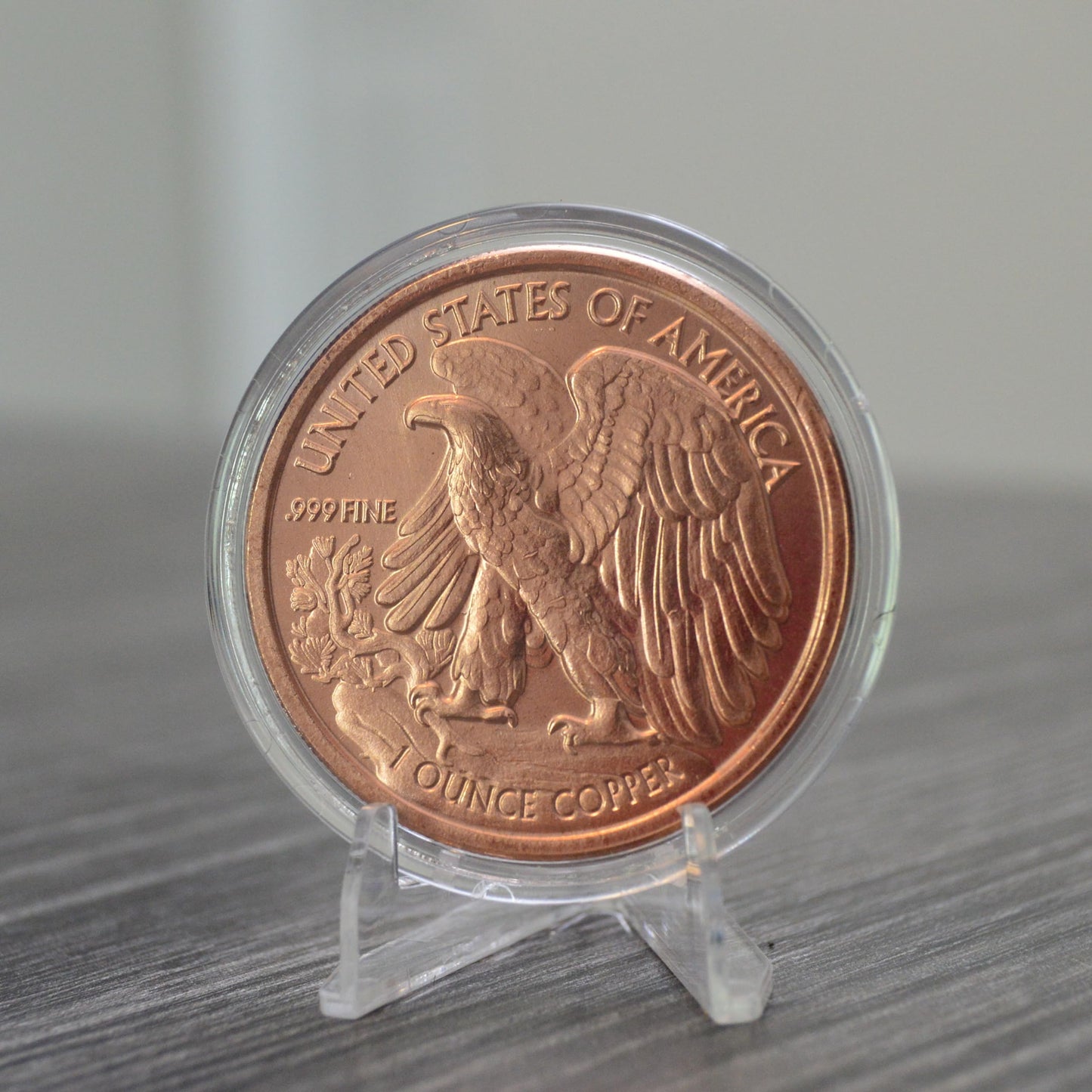 1877 Indian Head Cent Design 1 oz Pure .999 Copper Round Collectible Jumbo 39mm Coin in Capsule - COA by Heavenly Metals
