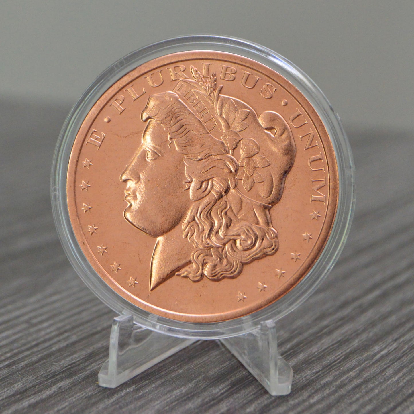 1877 Indian Head Cent Design 1 oz Pure .999 Copper Round Collectible Jumbo 39mm Coin in Capsule - COA by Heavenly Metals