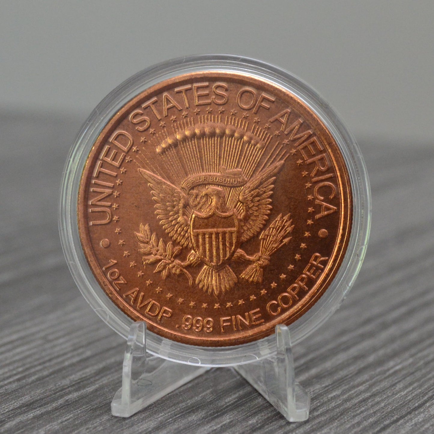 1877 Indian Head Cent Design 1 oz Pure .999 Copper Round Collectible Jumbo 39mm Coin in Capsule - COA by Heavenly Metals
