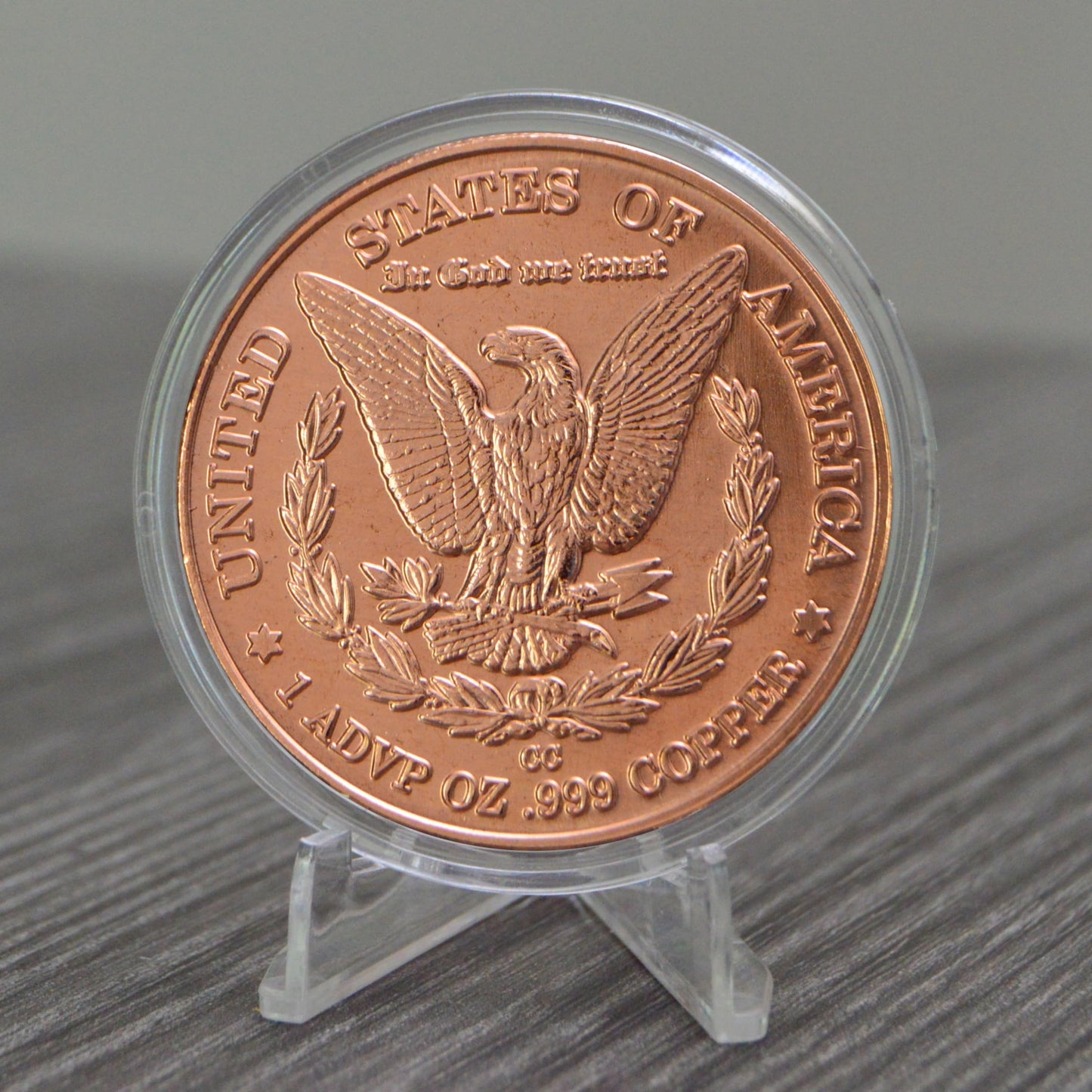 1877 Indian Head Cent Design 1 oz Pure .999 Copper Round Collectible Jumbo 39mm Coin in Capsule - COA by Heavenly Metals