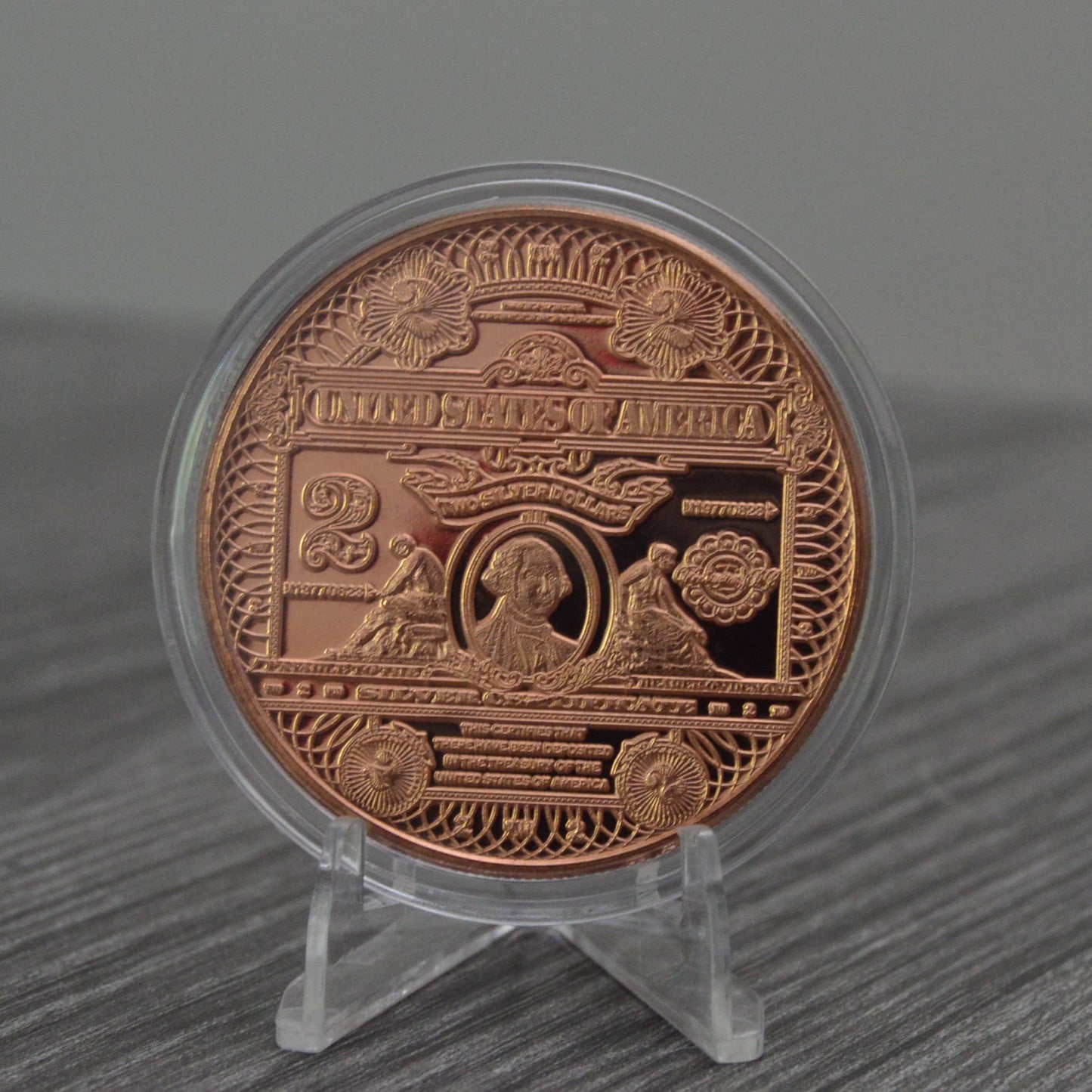 1877 Indian Head Cent Design 1 oz Pure .999 Copper Round Collectible Jumbo 39mm Coin in Capsule - COA by Heavenly Metals