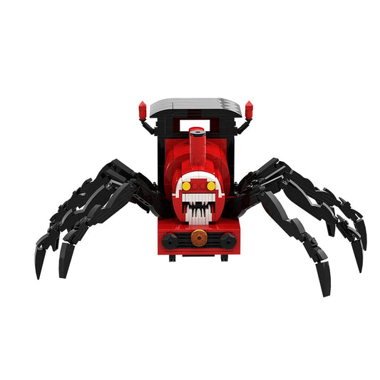 676 Pieces Cho Cho Charles Building Blocks, Charle Train Building Toy, Horror Game Spider-Train Build Set, Charles Trains with Spider Figure Model Buildings Kit for Kids, Gaming Fans, New 2023